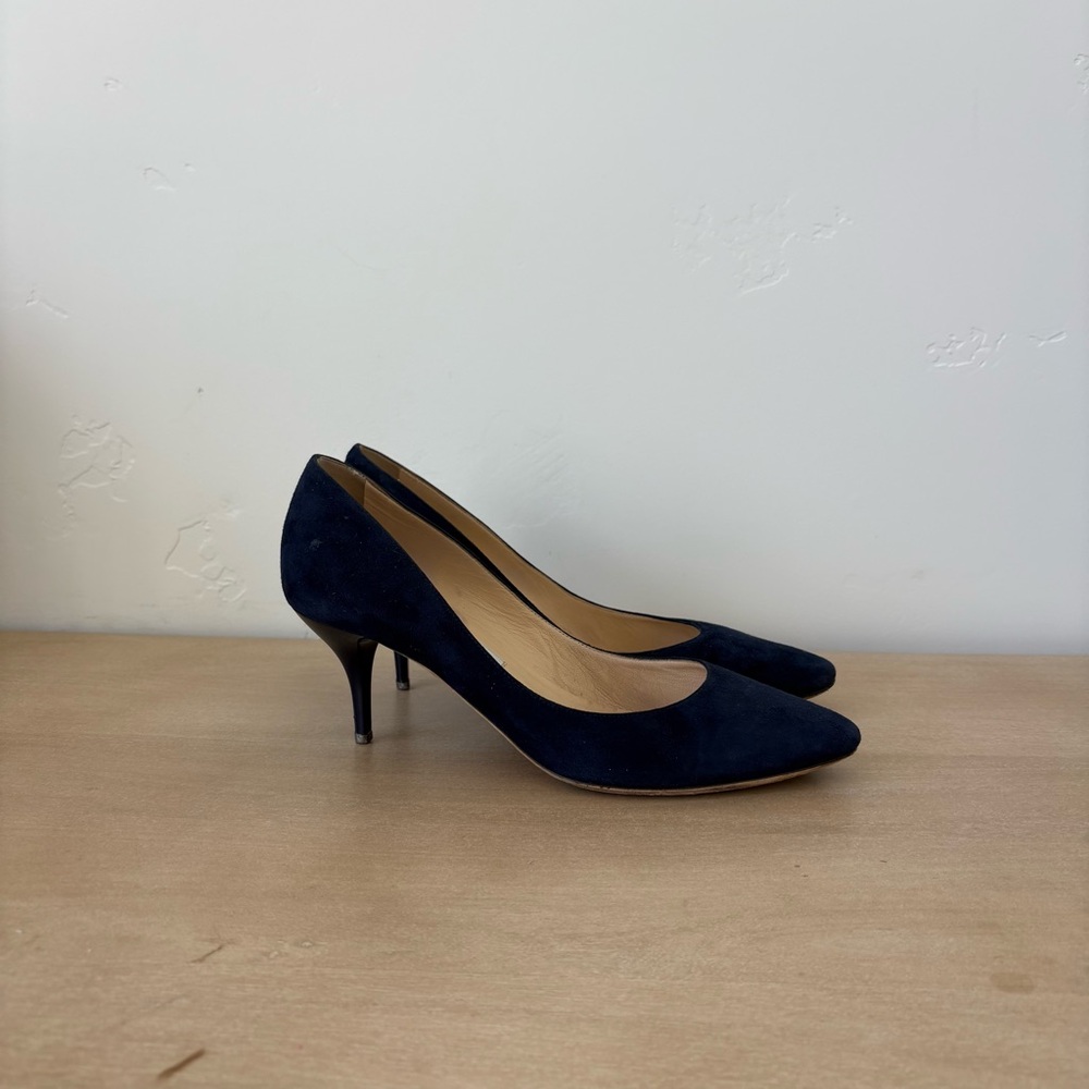 Jimmy Choos Navy Blue Heels